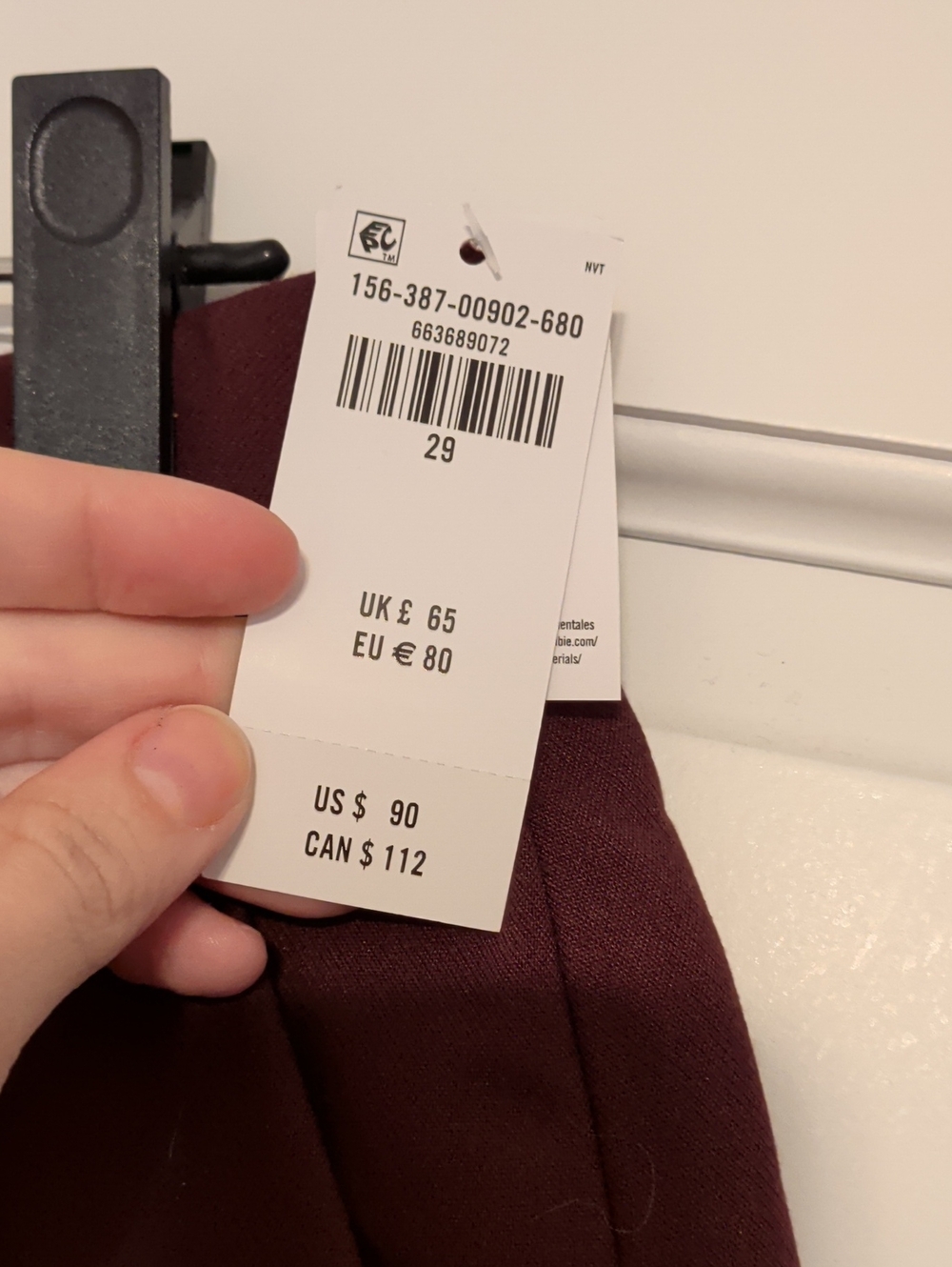 Abercrombie & Fitch Curve Love Sloane Pants 29 - Picture 6 of 8